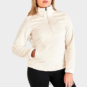 THE NORTH FACE OSITO QUARTER-ZIP PULLOVER JACKET, SIZE MEDIUM. 0255